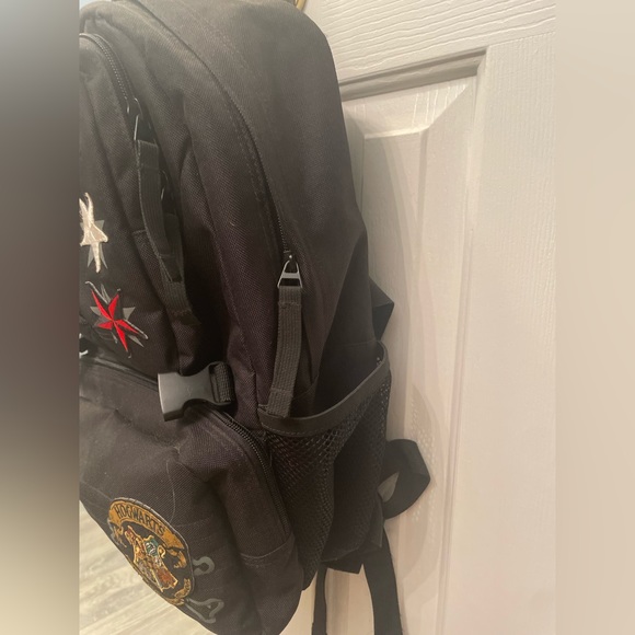 Harry Potter Patch Work Black Backpack EUC - Picture 7 of 13